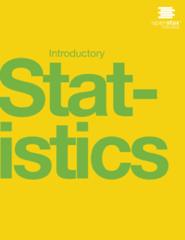 Introduction to Statistics textbook image